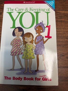 American Girl illustrated girls book Care and Keeping of you.